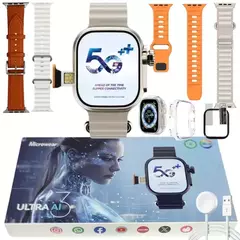 Smartwatch Ultra 3 Ai 5G 2/16GB Amoled Com Chip Android Camera Wifi na internet