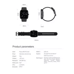 Smartwatch Peje ZW01 Pro A Prova D'água Pulseira Extra - Sapiens Company