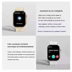 Smartwatch Peje ZW03 Ultra A Prova D'água Pulseira Extra - Sapiens Company