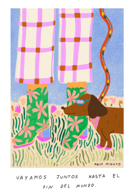 Lámina Al fin del mundo