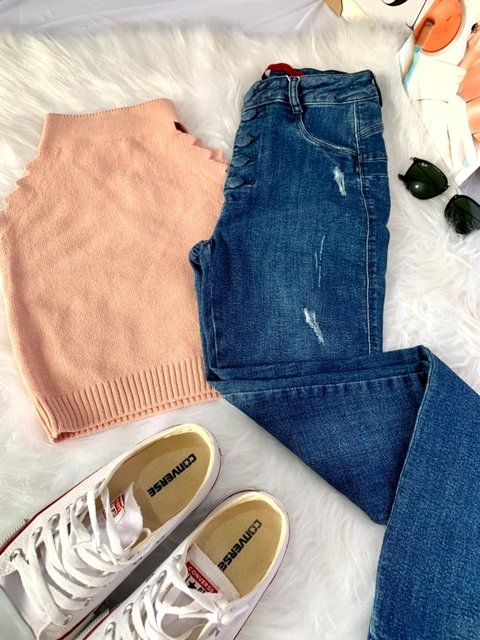 Cropped trico modal regata (Ú)