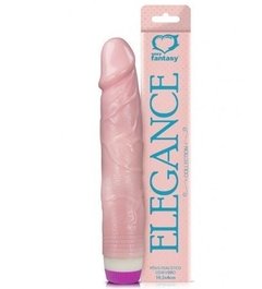PENIS COM VIBRO LINHA ELEGANCE 18,5X4,0CM