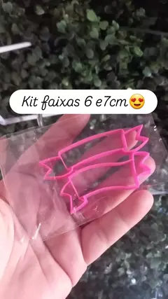 Kit cortador faixa 6 e 7cm