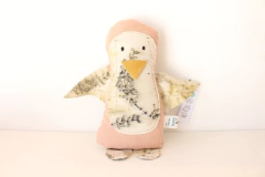 Pingüino de tela