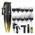 Maquina Clipper Barberia Jrl Onyx Inalambrica FF2020C Gold 12c - Distri JR