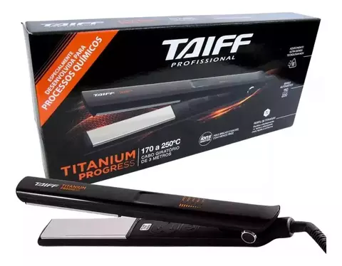 Taiff Planchita De Pelo Profesional Titanium Progress 250°