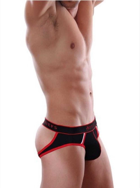 Cueca Jockstrap Briefs Bottom Free Vermelha - 21.001.0003