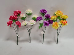 ART. FL70106 - FLOR PLASTICA 5 VARAS 30CM COLORES VARIOS - BULTO X 1200 U