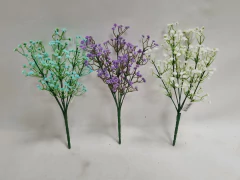 ART. FL70115 - FLOR PLASTICA 7 VARAS 32CM COLORES VARIOS - BULTO X 750 U
