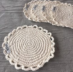 Posavasos tejidos ( por encargue)