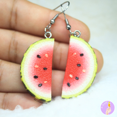 Rebanadas de Sandia | Par de Aretes - K-MADE