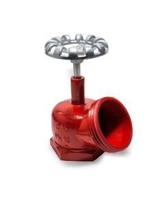 REGISTRO GLOBO ANGULAR 45° 2.1/2" VERMELHO