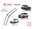 Palheta do limpador de Parabrisa PS2616E - Bmw X1, Peugeot 3008,5008