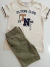 CONJUNTO INFANTIL MENINO MASC, CAMISETA COM BERMUDA DE VERÃO TAM 4 - Loja Labelly.Kidss