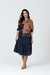 VESTIDO MIDI ESTAMPADO MEIA MANGA DIFATO - comprar online