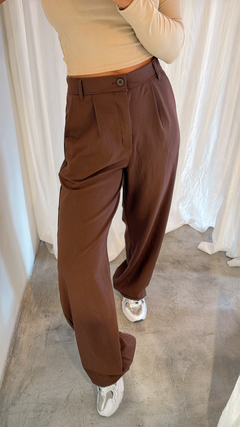 Imagen de PANTALON HOLANDA (CHOCOLATE)