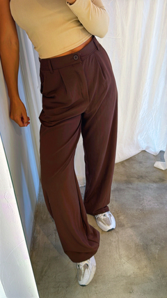 PANTALON HOLANDA (CHOCOLATE) - tienda online