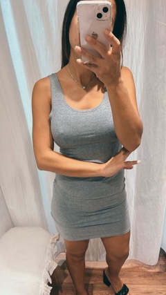 VESTIDO TEXAS GRIS - Vale Todo