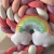 Cojín arcoiris-nube en internet