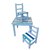 Juego de Mesa mas 2 sillas diseño Rayas Marinas - comprar online