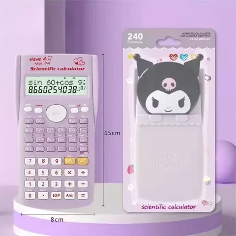 CALCULADORA CIENTÍFICA SANRIO - KUROMI - comprar online