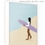 Quadro - A Surfista - comprar online