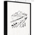 Quadro - Ipanema Desenhada - Rio de Janeiro - comprar online