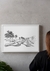 Quadro - Copacabana desenhada - comprar online