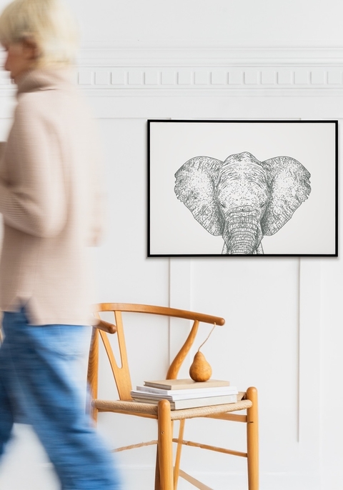 Quadro - Elefante 1 - comprar online