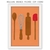 Quadro - Utensílios de Cozinha - GALERIA DE ARTES GINA - CASA DA GINA