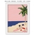 Quadro -Vintage Beach 2 - GALERIA DE ARTES GINA - CASA DA GINA