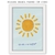 Quadro - You are my Sunshine - GALERIA DE ARTES GINA - CASA DA GINA