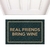 Imagem do Capacho - Real friends bring wine