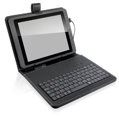Mini Teclado Para Tablet Com Capa Compatível 10.1 Multilaser