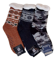 PACK X 3 PARES PANTUMEDIAS ALTAS C/ CORDERITO PREMIUM - comprar online