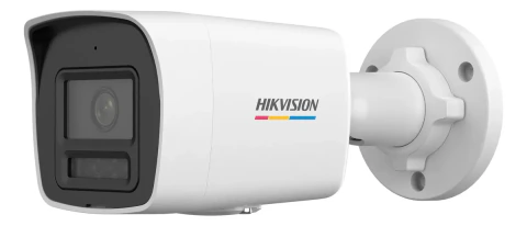 Camera Ip 2mp 2.8mm Hikvision Ds-2cd1027g2h-liu Acusense Colorvu com Mic Cor Branco
