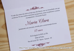 Convite de 15 anos Borboleta Lilás na internet