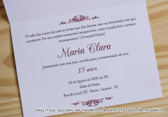 Convite de Casamento Moderno - E&E Convites