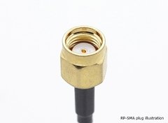 Antena Polarizada 5.8ghz Rp-sma Longa Fpv Cloverleaf Boscam - comprar online