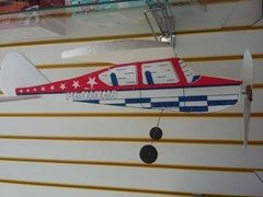 Imagem do Avião Aeromodelo À Elástico Peninha Freeflight Vôo Livre