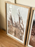 Cuadro marco madera natural Pampa Grass Medida 60 x 80 cms - comprar online
