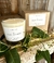 Handmade candle, cristal, Ruby Peonies, with essential oils, peonías y flor de loto - comprar online