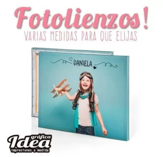 Fotolienzo Decorativo 20x30 Cm C/bastidor Personalizable
