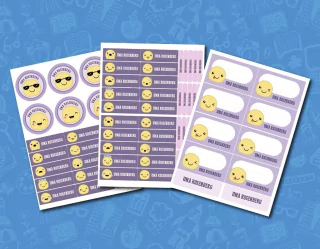 Kit Escolar Emoji 2