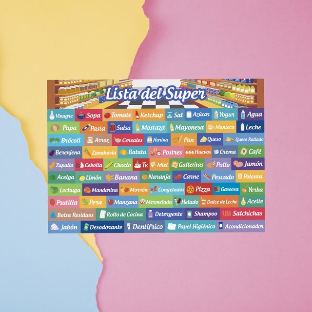Lista del Super Imantada - comprar online