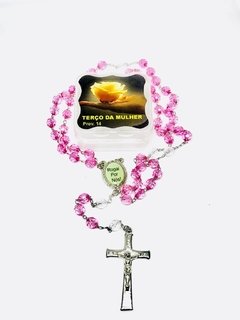 Terço da Mulher ROSA - comprar online