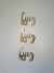 20 apliques 3D de nome e idade Dourado Luxo na internet