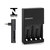 Carregador de Pilhas Duracell com 4 Pilhas Aa Recarregáveis 2500mAh CEF14BR4 Bivolt Preto - comprar online