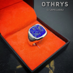 Othrys Ring with Lapis Lazuli