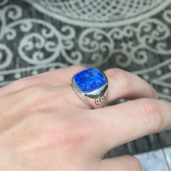 Othrys Ring with Lapis Lazuli on internet